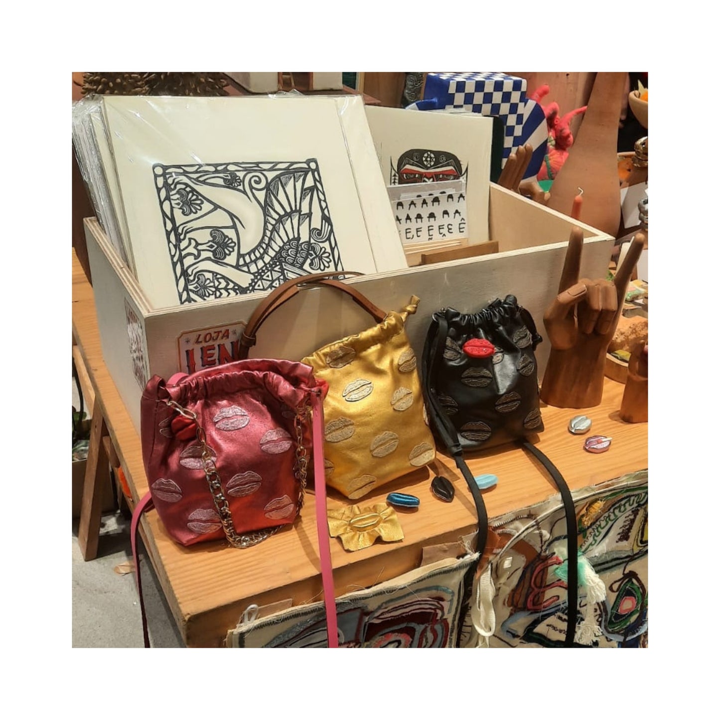 Bolsa Beijos, Cléo!