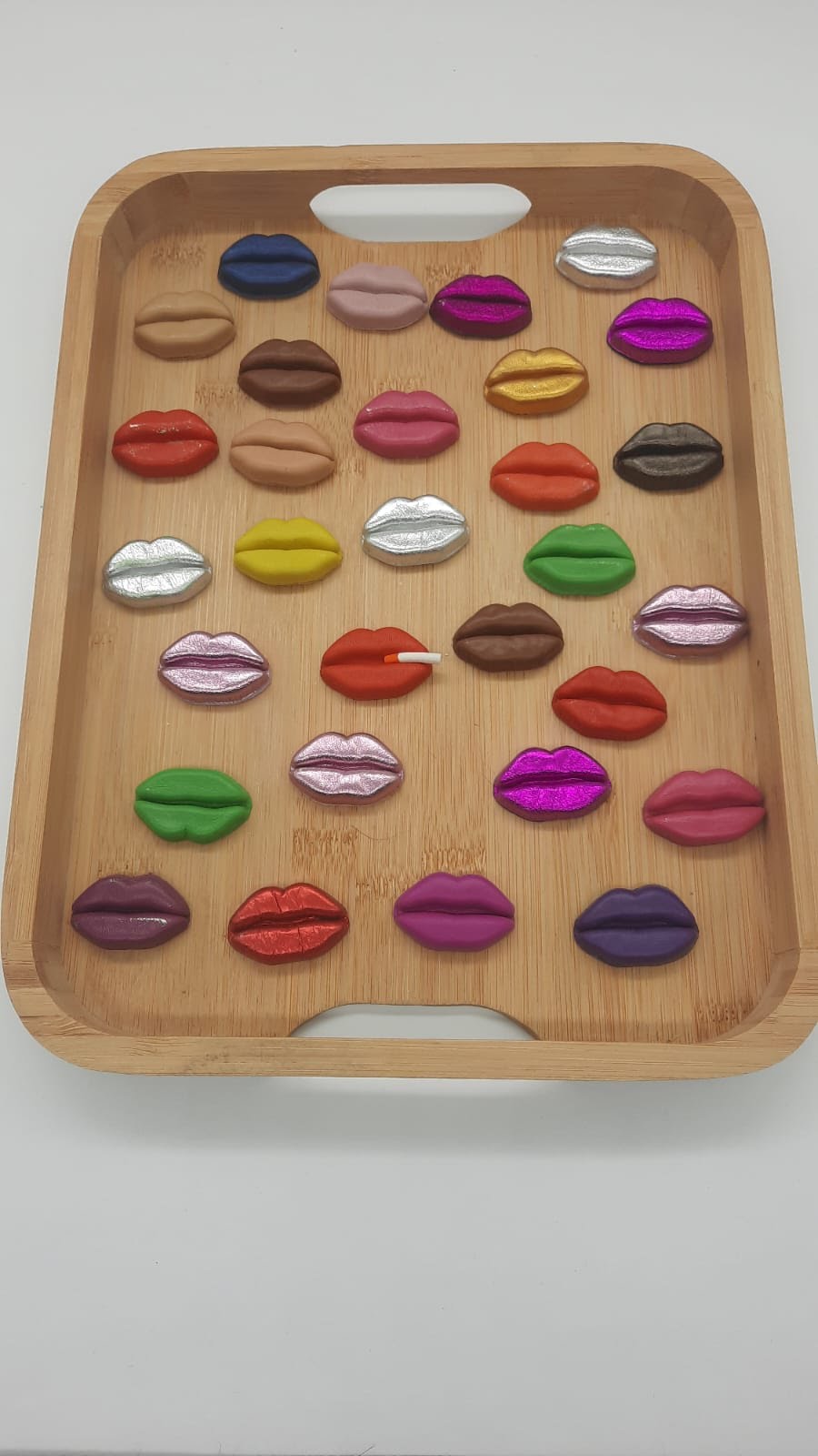 Broche Beijos Cléo!