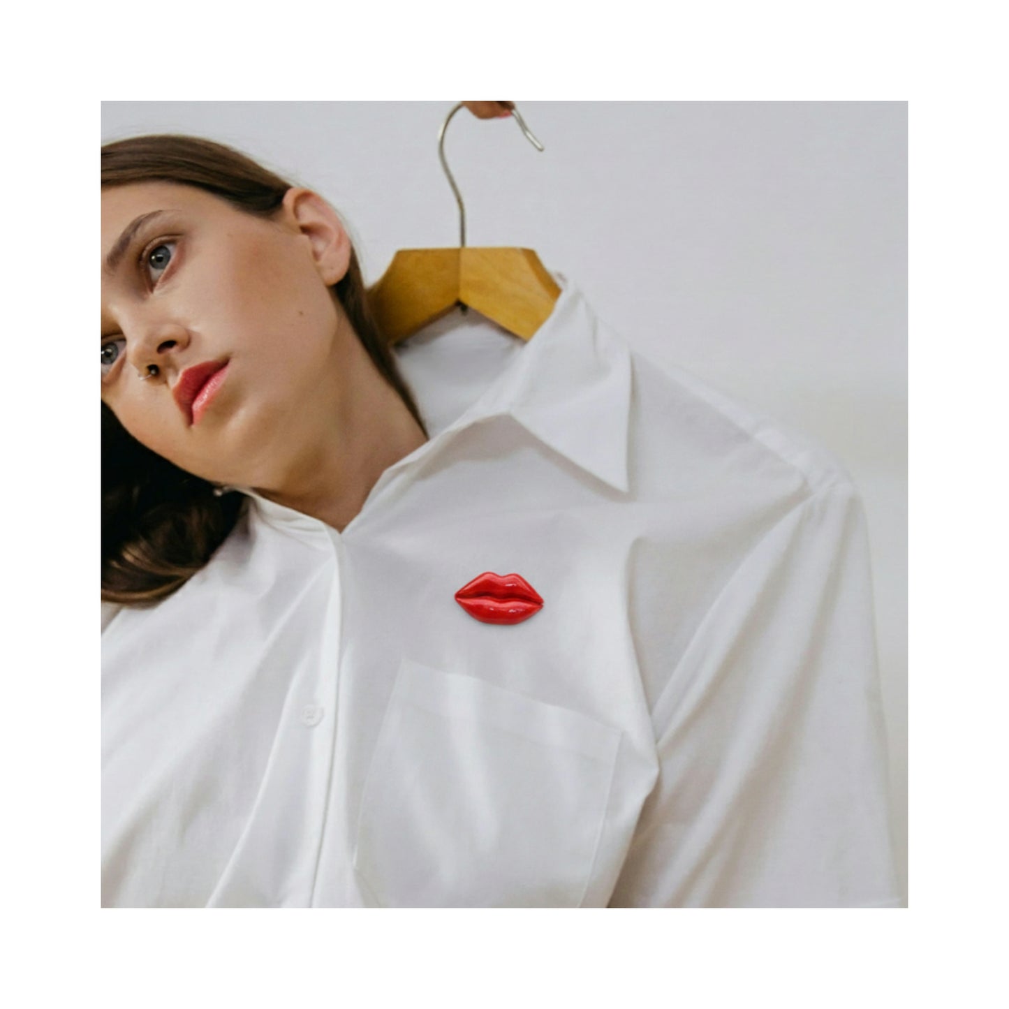 Broche Beijos Cléo!